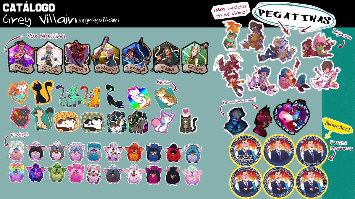 palomadiaz22715's tweet photo. @JW_Arte Hola!! Soy Grey Villain, estaré en el pabellón 6 en el stand NC288. Participaré en un stamp rally de Atelier of Witch Hat! Acepto reservas hasta las 22:00 del miércoles 11 por DM. Las reservas han de dejarse pagadas, pregunta sin compromiso :) #JwArte #JapanWeekendMadrid https://t.co/i99D2CCfrK