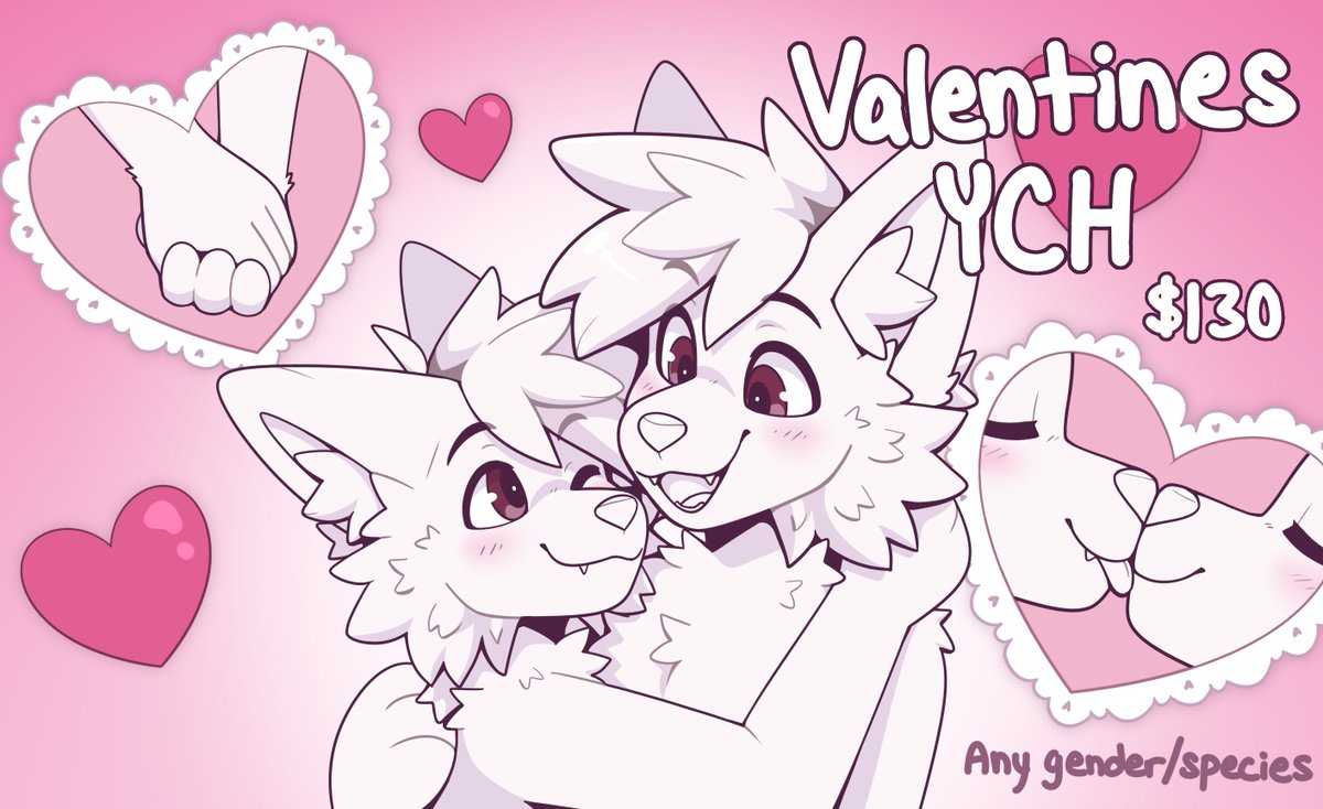 Fleurfurr's tweet photo. Valentines YCH 💘
🔗below https://t.co/P6SqmtGcDj