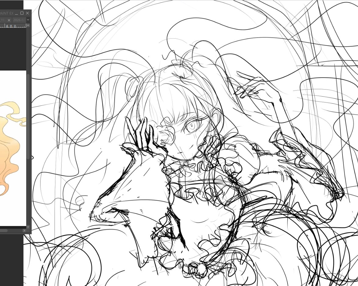 I finally have time to draw!! 😭🥹🏃‍♀️🥳🎖️
#WIP #ローゼンメイデン