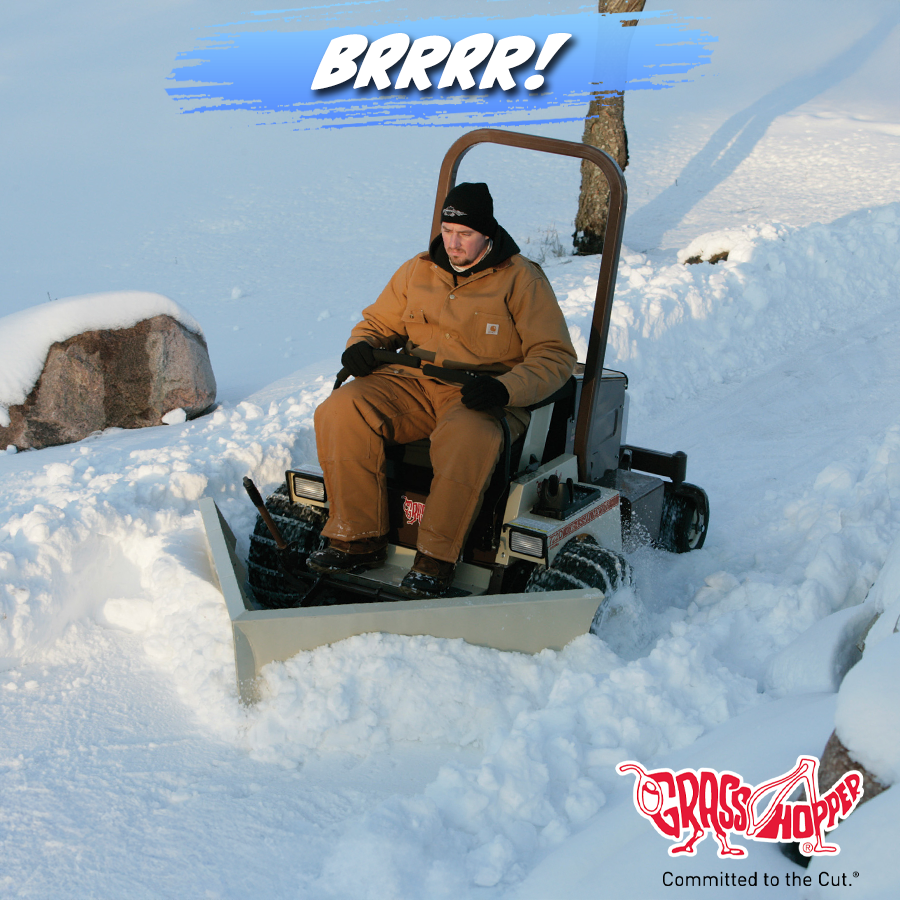 BenningDist's tweet image. Turn your zero turn Grasshopper mower into a 4 Season Capable machine with implements such as one of the blade options shown here! Show that snow who's boss, and then make money like a boss by making it a part of your business!

#snowremoval #snowplow #zeroturnmower #zeroturn