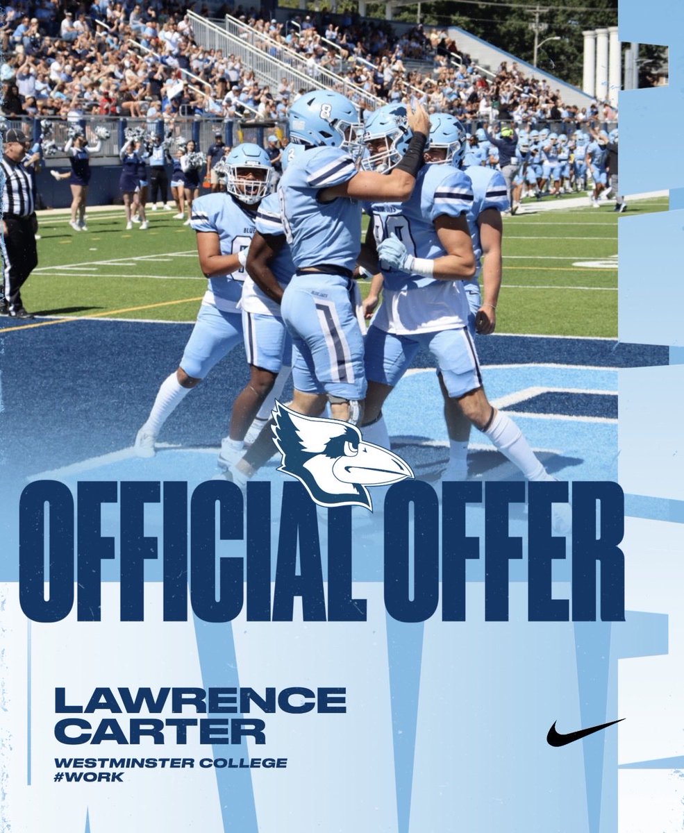 LawrencCarter's tweet photo. After a great conversation with @CoachChambersJR I’m blessed to receive an offer from Westminster College!! #AGTG https://t.co/jyqCmVSocU