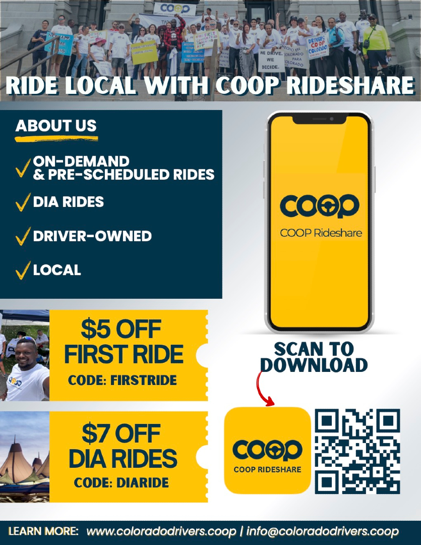 driverscoopco's tweet photo. EthDenver (Feb 17–21) brings 26,000+ riders—and we need more COOP drivers Feb 15–22. Keep 80% of fares + drive flex. Share this + scan the QR to join.
#Denver #EthDenver #DriversWanted #GigWork #Rideshare #DriverOwned #Cooperative #Colorado https://t.co/gWJxpSnYQY