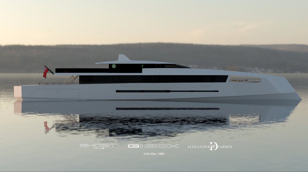 McDiarmidDesign's tweet image. Leaner, Lighter, Lower 

“We created something that is even smarter, more efficient and, most of all, more sustainable than the original concept. The G180X is up for any task you throw at it" - Ghost Yachts

LOA: 55m / 180′
RPH / 499GT / FDHF

👻🌊⚓️

#yacht #yachting #superyacht