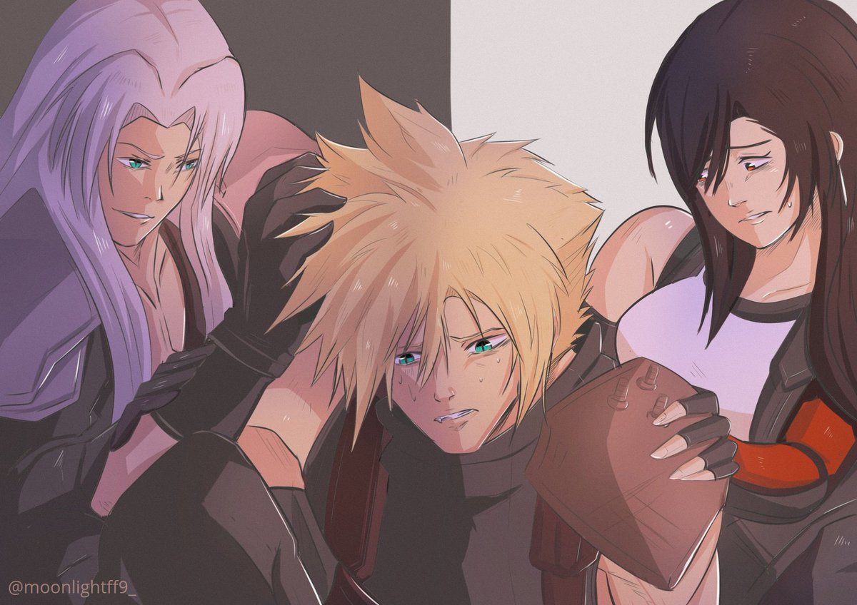Dark and Light
#cloti #クラティ #FF7  #FinalFantasyVII #FFVII #Sephiroth #Cloud #Tifa