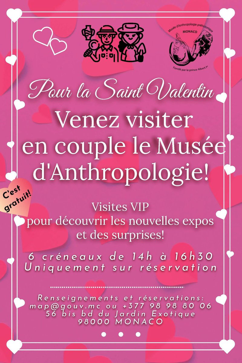 Musée d'Anthropologie préhist. de Monaco tweet media
