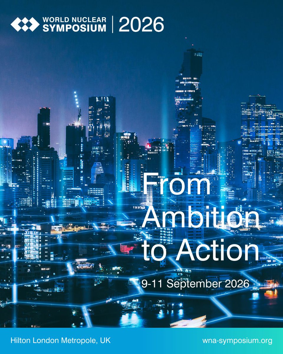 World Nuclear Association tweet media