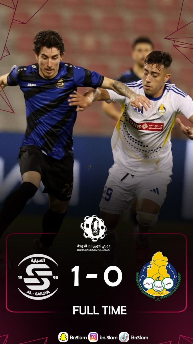 نهاية المباراة 
#السيلية 1 #الغرافة 0
#دوري_نجوم_بنك_الدوحة