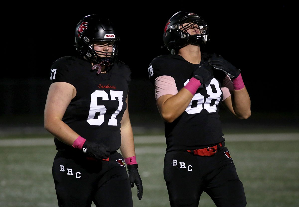 brandon_berg's tweet photo. Noah King and Carson Parker have spent the last 3 years locking down the blindside of the Chippewa Falls football team's offensive line. Now they're heading to rival NSIC schools in college and excited to become foes. 
https://t.co/azM1EV42tc https://t.co/H63PkjP1Wp