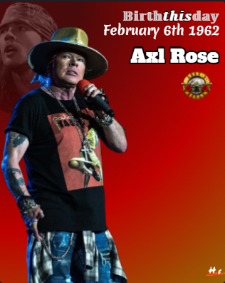 HeavyMstuff's tweet image. #axlrose #GunsNRoses #Hardrock #birthday