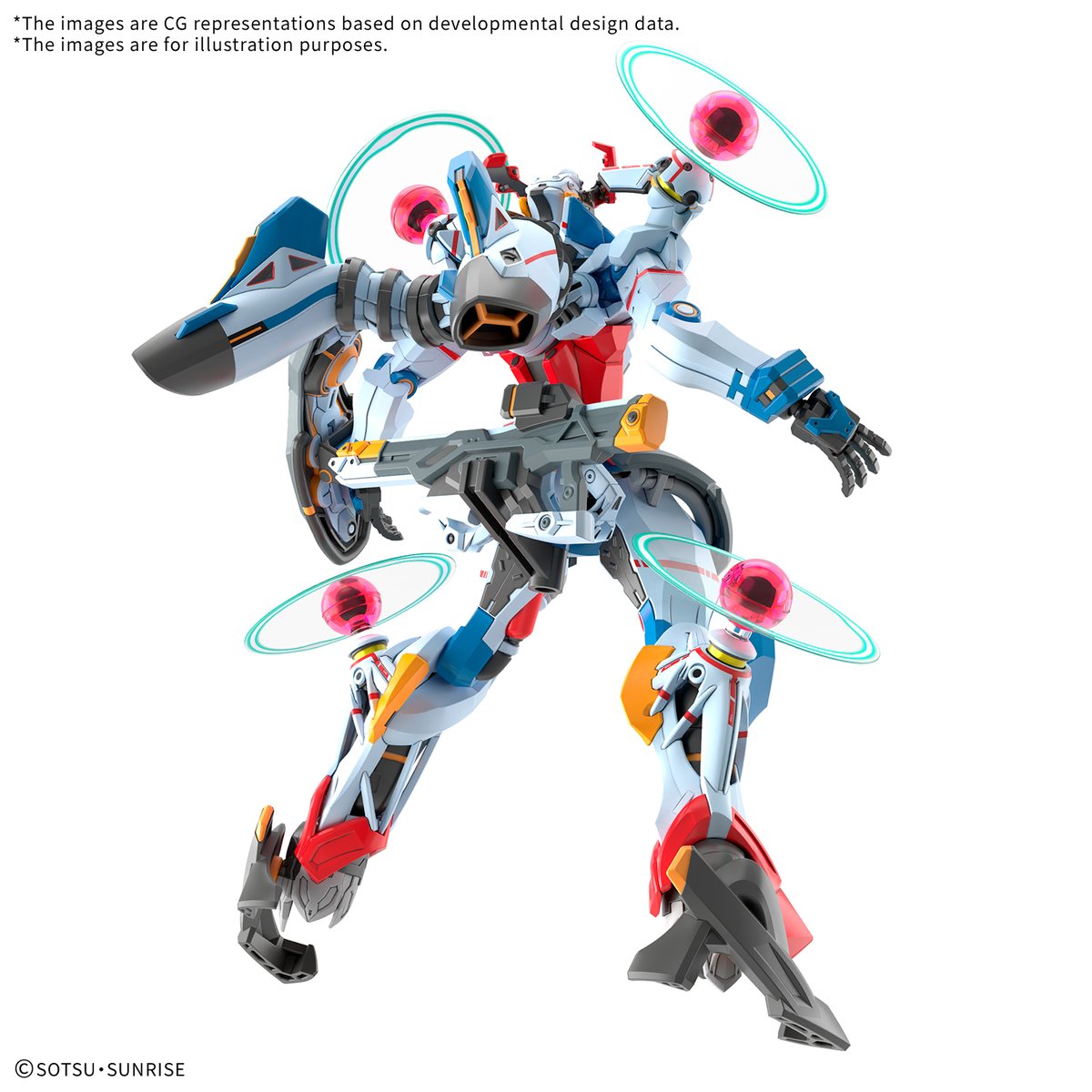 HG 1/144 GQuuuuuuX(Endymion Unit Awakened) Available Now! Head