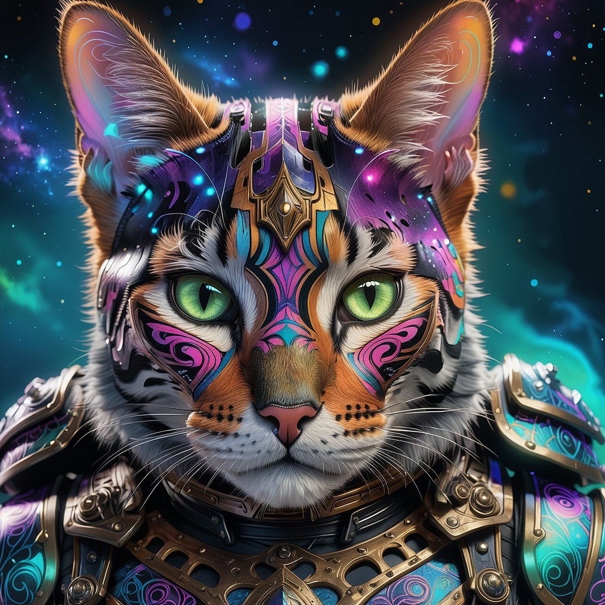Ever seen an NFT where every single image is a unique AI composition, not just a mix of traits? 🤖🎨
Enter Xylocats, a revolutionary space-cat odyssey on Ethereum. Created by veteran engineer Hex Luthor, this isn't just art, it's a massive technical achievement in generative AI.