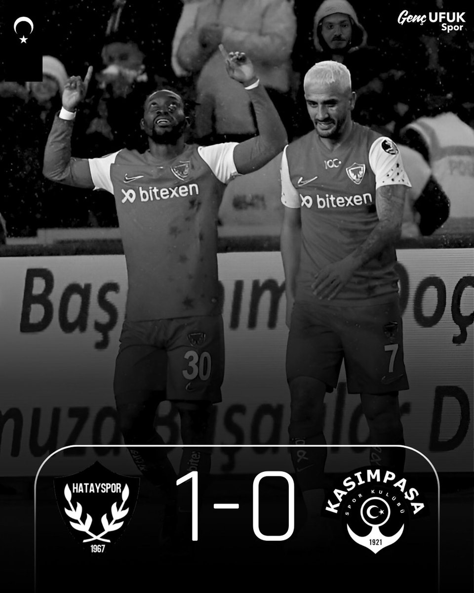 1881MediaSpor's tweet photo. Tarihte bugün
Maç Sonucu | #HTYvKAS
Atakaş Hatayspor FK 1-0 Kasımpaşa SK
Goller;
90' Christian Atsu https://t.co/ik2rszKGfC