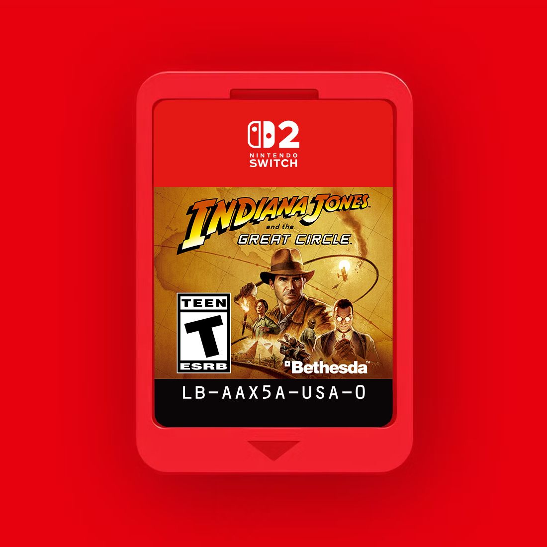 Nintenduo's tweet photo. La versión física de Indiana Jones y el Gran Círculo para Switch 2 será un CARTUCHO COMPLETO 👏 

https://t.co/rec7tFQMM6 https://t.co/f7ORfbuPXk