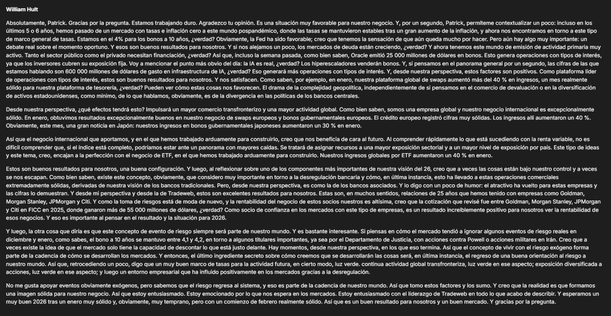 Dime que eres un hedge contra la volatilidad y los eventos inesperados, sin decirme que eres un hedge: 
$TW