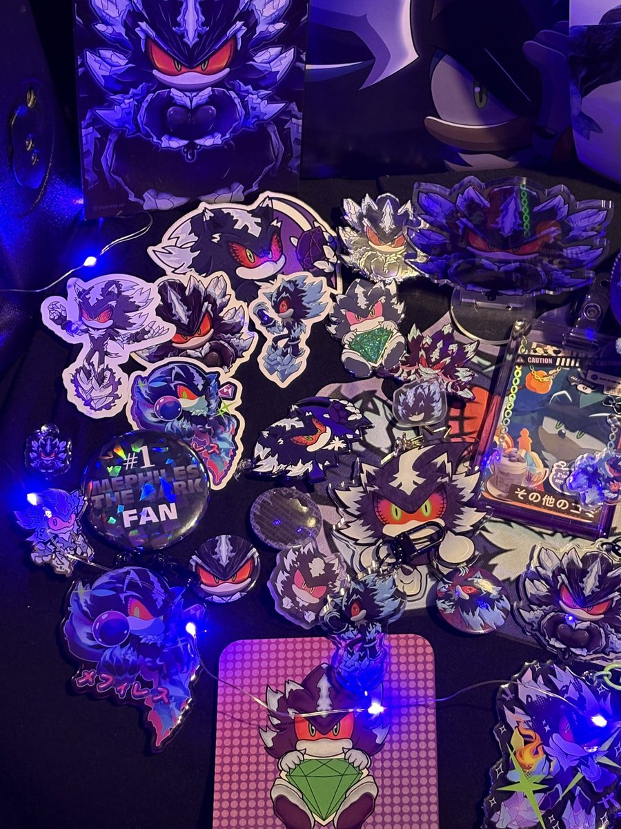 <a href="/sonic_hedgehog/">Sonic the Hedgehog</a> I have lots of stuff, however I am particularly proud of my Mephiles collection.