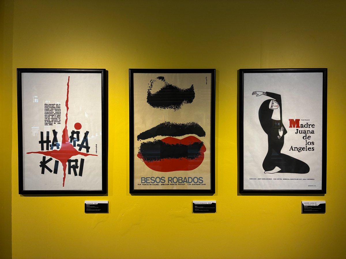 ¿Sabías que…
En el 2023 el cartel cubano de cine fue reconocido por la UNESCO como Memoria del Mundo? 🇨🇺​🙌​🎬​

Ahora en Cineteca Chapultepec 🟢 puedes conocer la muestra conformada por 24 carteles que forman parte del acervo de la Embajada de Cuba en México, ¡Es una cita! ✨