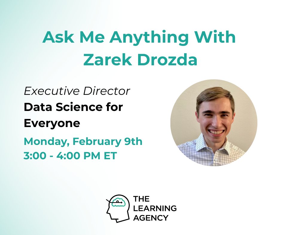 Data Science 4 Everyone (DS4E) tweet media