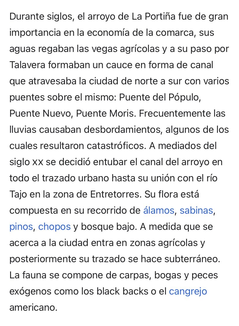 fjalmar's tweet photo. El Arroyo de la Portiña, que desemboca en el Tajo, transcurre entubado bajo tierra, en lo que fue su cauce urbano por Talavera. En episodios como #Lorenzo, suele aflorar y dar problemas. Así está ahora en la Avda. de la Real Fábrica de Sedas, en la zona de Entretorres. https://t.co/SzIVfogL06