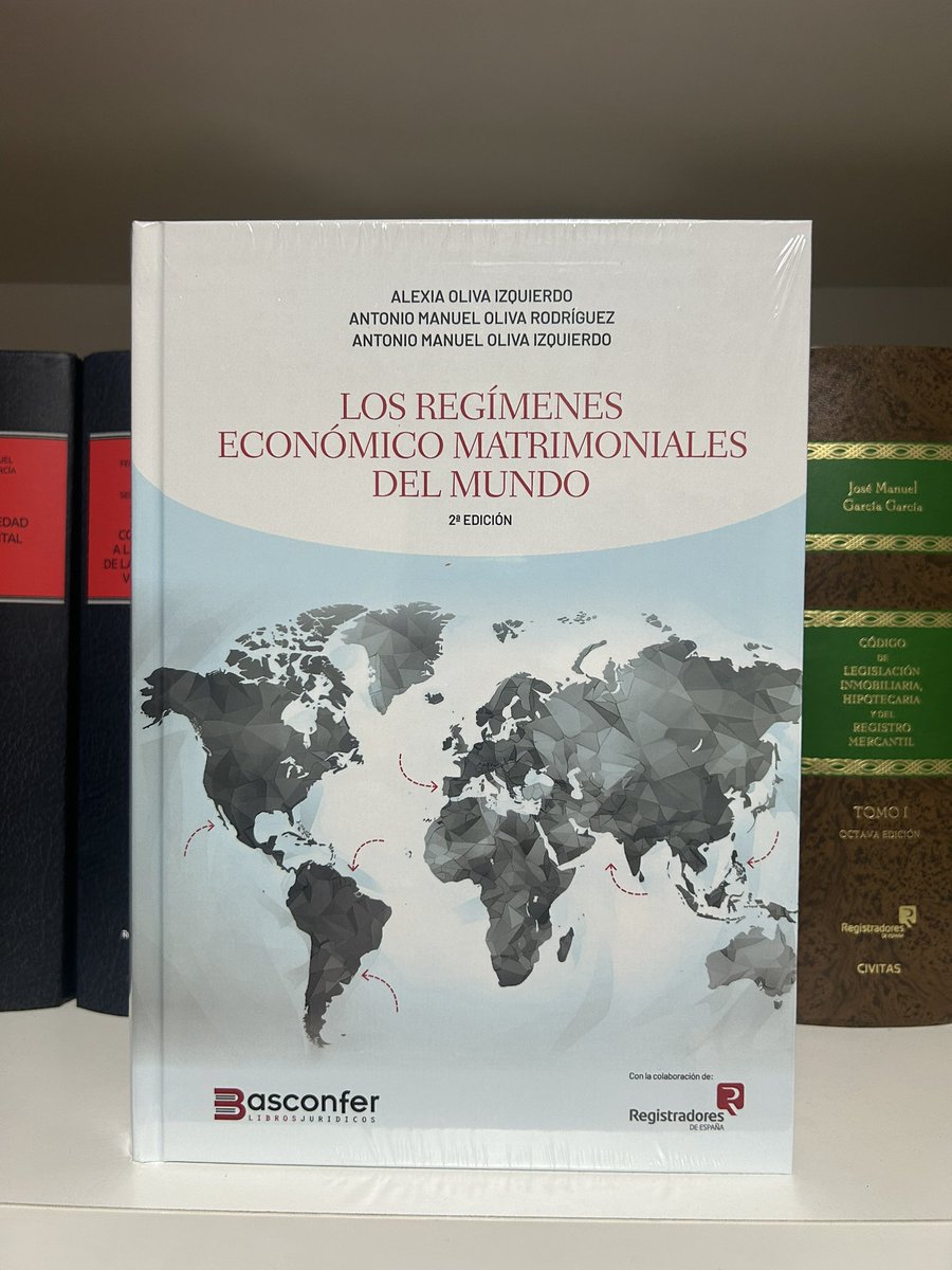 CarlosP59051425's tweet photo. Acabo de recibir la segunda edición actualizada de un manual que se ha convertido en un libro de referencia para cualquier operador jurídico.
Editado por @basconfer con la colaboración de @Registrador_es, es una obra de consulta imprescindible. https://t.co/0aNTsxyF7r