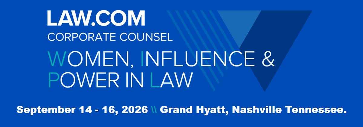 Women, Influence & Power in Law tweet media