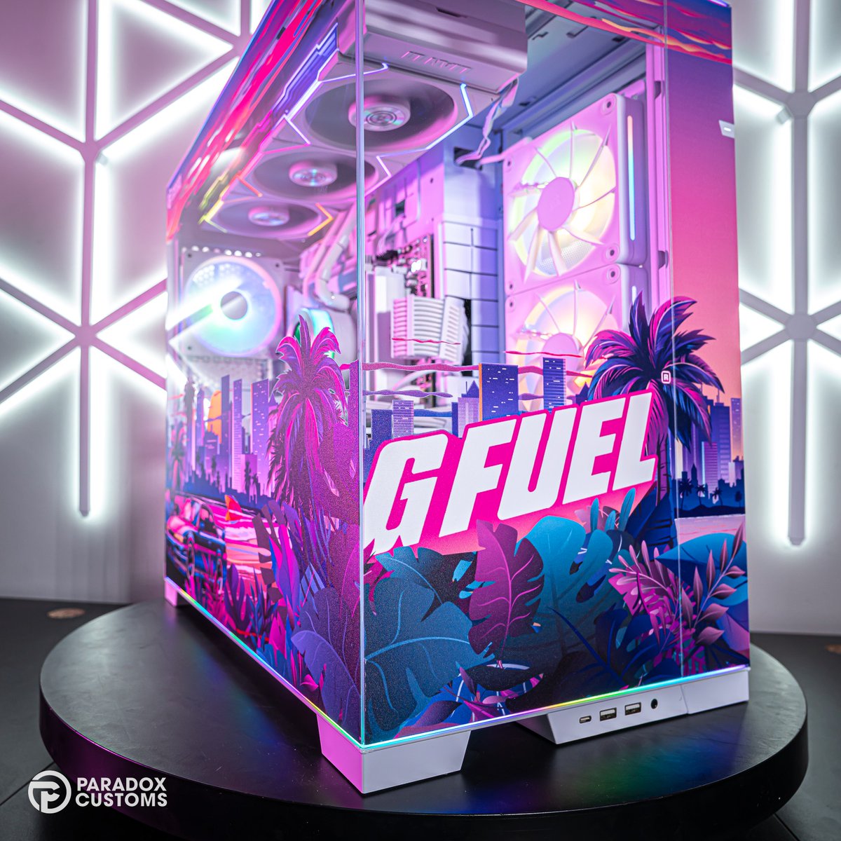 GFuelEnergy's tweet photo. Imagine this sitting on your desk. 🤤 

🏆 Win this Miami Nights themed PC by entering below. 👇 

🖥️ https://t.co/J8SG5OCKvD https://t.co/Exrg457Xan