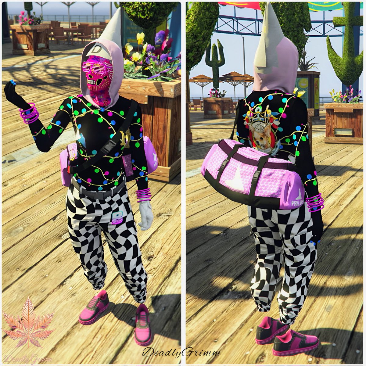 My newest green and pink fits
Embrace the beff

#ps5
#gta5