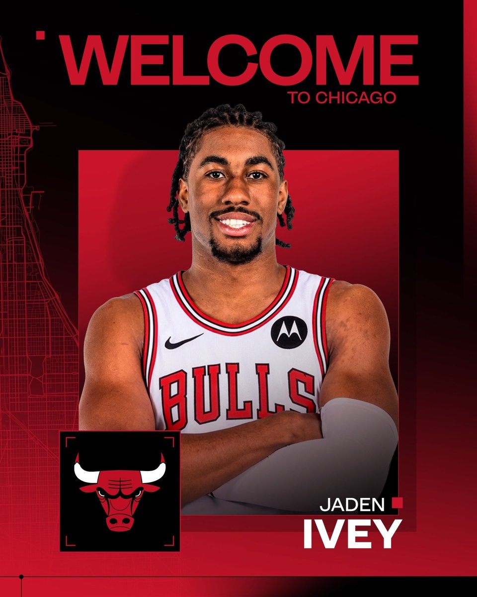 Welcome to Chicago, Jaden Ivey 🤝