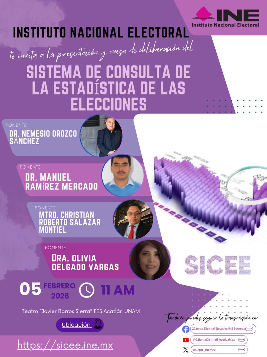 INE 24 Junta Distrital Ejecutiva tweet media
