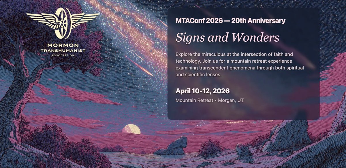 Mormon Transhumanist Association tweet media