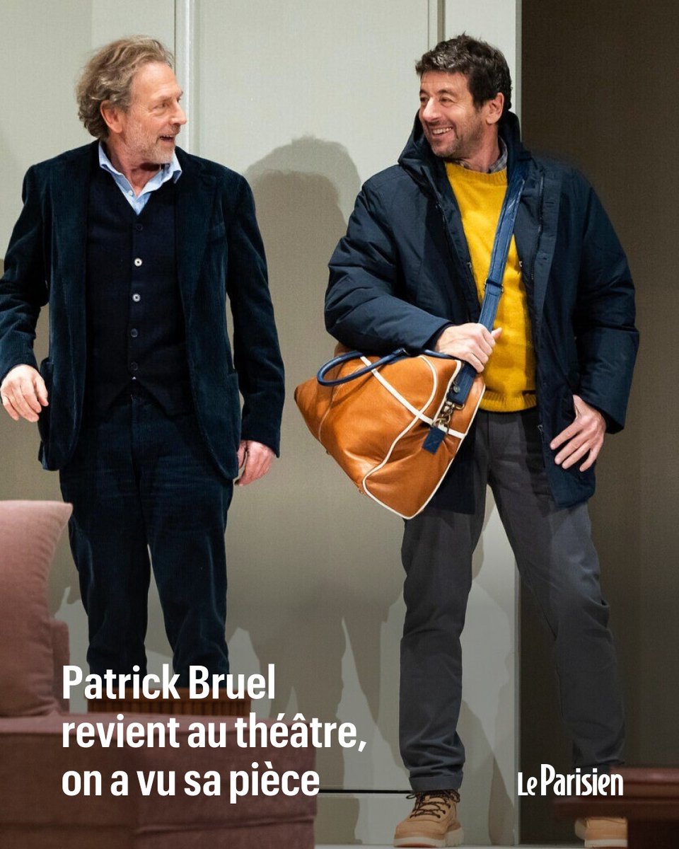 le_Parisien's tweet photo. Quinze ans après « Le Prénom », un retour gagnant

Le chanteur foule à nouveau les planches dans « Deuxième partie », de Samuel Benchetrit. L'histoire de Pierre, qui débarque chez des amis avec, dans son sac, l'urne contenant les cendres de sa femme.

➡️ https://t.co/KhYGLjoHq4 https://t.co/RI9yHnASI7