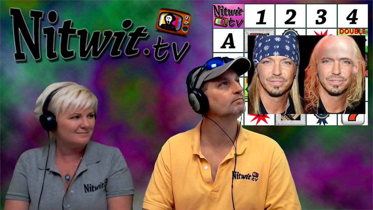 The hair bands are starting to go bald...

Join us LIVE tonight at 9-ish ET for another 90's Edition of Nit-Twisted Battleship music trivia!

Nitwit.tv/live #NitwitTV