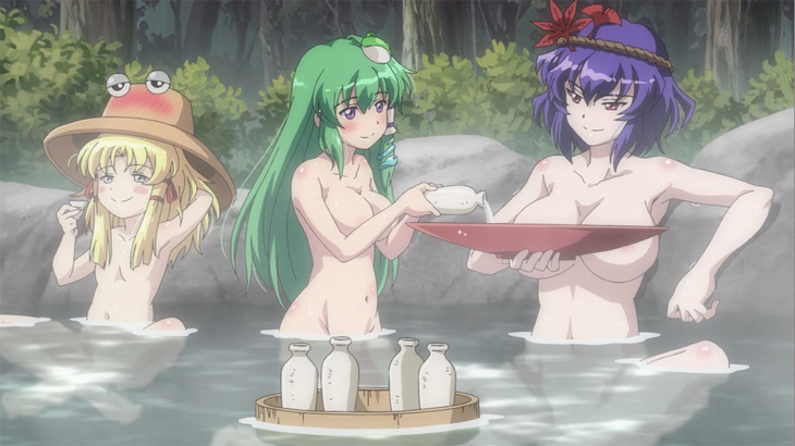 アリス・マーガトロイド ,パチュリー・ノーレッジ ,上海人形 「今日2/6は「お風呂の日」 さぁ、絶賛制作中の20話には お風呂のシーン出てくる」|るなむーのイラスト