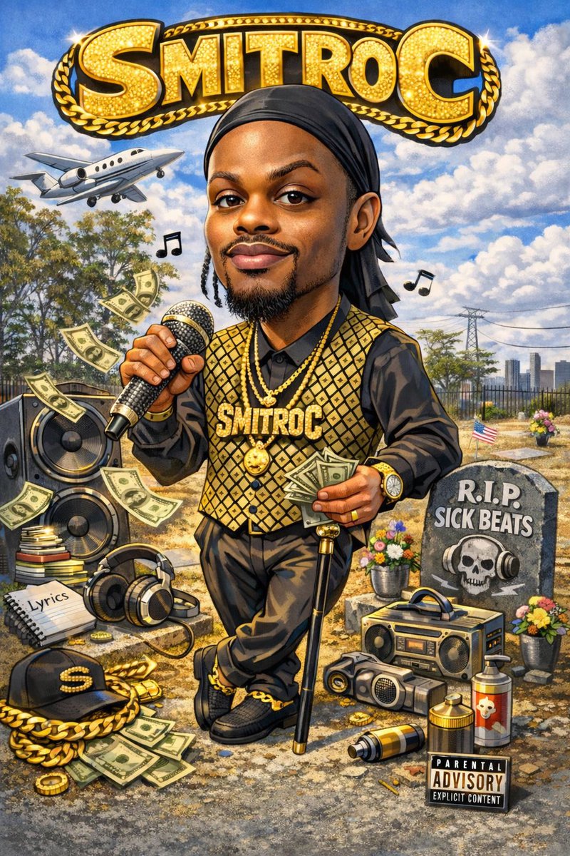 OfficialSmitroc's tweet photo. #ChatGPTCaricatureTrend https://t.co/7f6SCA4MK5