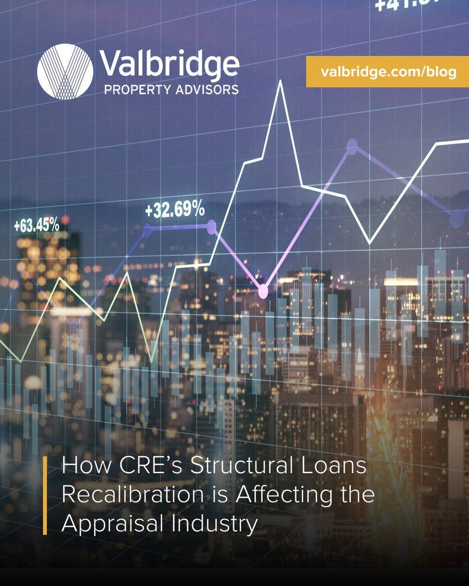 With an unprecedented wave of loan maturities colliding with tighter credit and higher interest rates, today’s market has become a true stress test for asset performance, underwriting, and valuation. Read more: valbridge.com/cre-loan-recal…