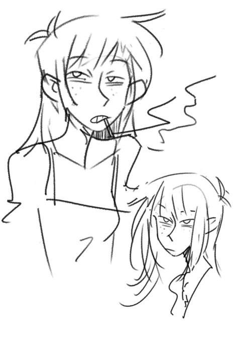 よその子の練習落書き 