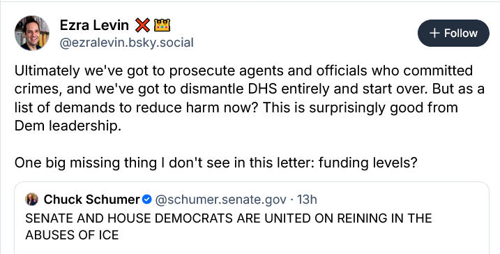 equalityAlec's tweet image. This is an absolutely shocking and irresponsible comment from the leader  of a supposedly progressive group. It shows absolutely no understanding  of political strategy, the current moment, the workings of the  punishment bureaucracy, or the history of fascist capitulation: