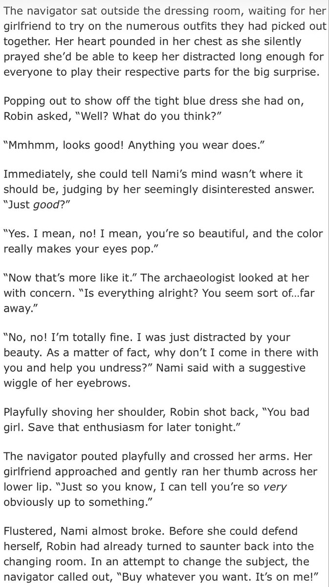 Happy birthday to the ultimate flower child 🌺 We love you, Robin! Enjoy your newest fic 🤭 

archiveofourown.org/works/78856736…

#nicorobin #onepiece #namirobin #ナミロビ