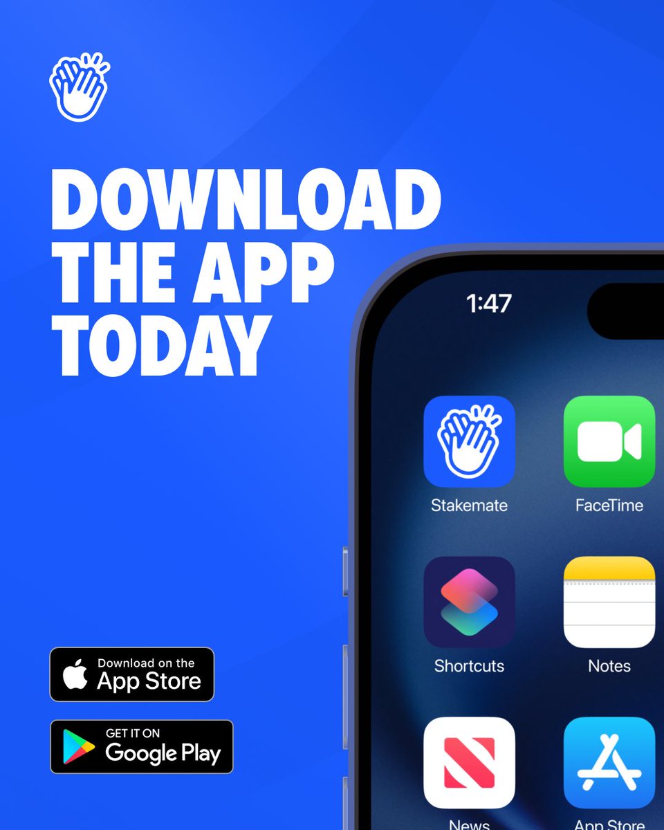 Stakemate tweet media