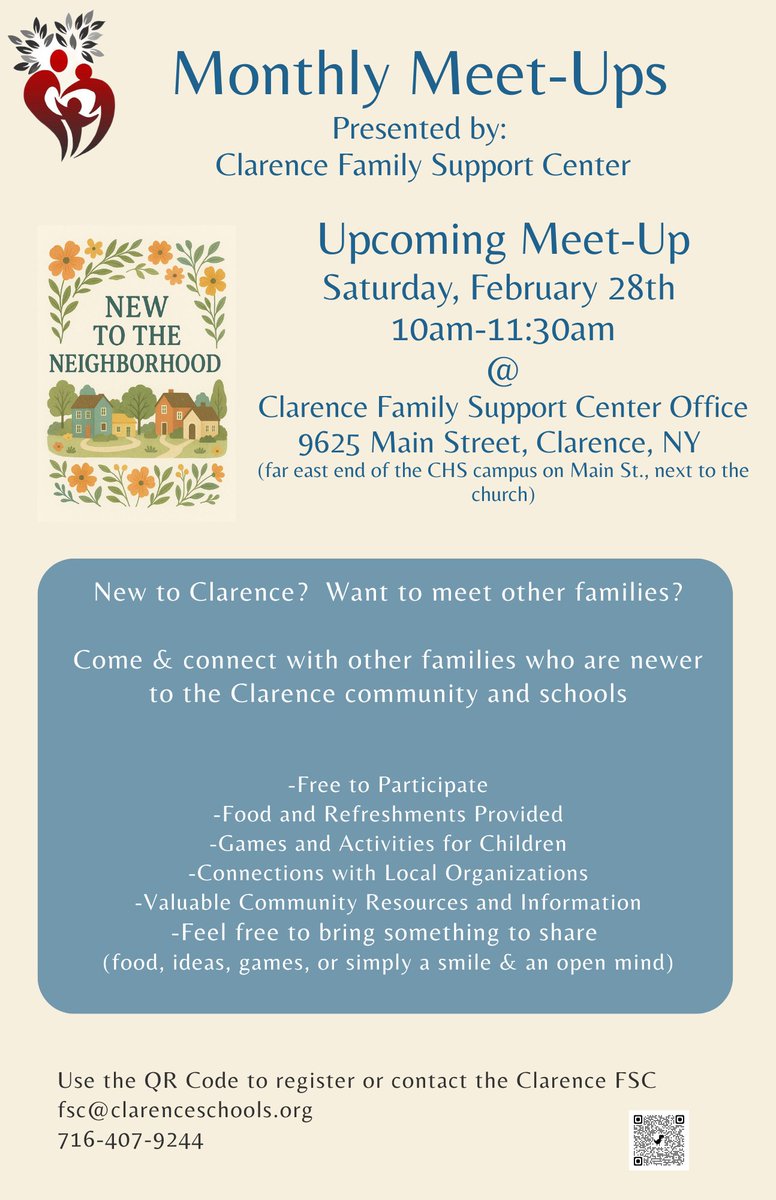 Clarence Family Support Center tweet media