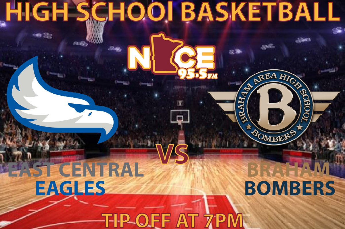 Qmediasports's tweet photo. Boys basketball tonight on KBEK!

East Central at Braham 7PM
Listen live on 95.5FM
Watch live at: https://t.co/uCFfjQzSRk

@ShawnKuhnke 
@brahamboysBB 
@jeff_eklund 
@darrenfogt 
@ECTrack2580 https://t.co/l6ROMjvm1h