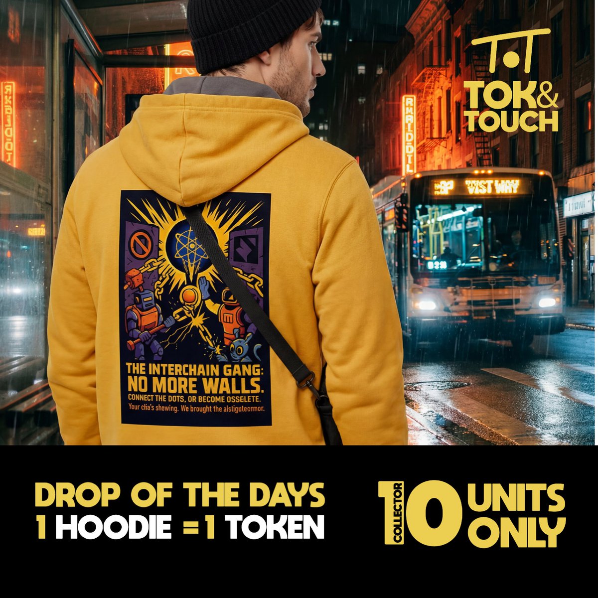 Shine through the FUD. ⛈️💡

The streets are dark, but the network is always live. The Mark11 [ATOM] features "Nuclear Orange" fabric designed to cut through the noise.

Weather-proof. Wall-proof.

🧥 Premium Heavyweight Cotton.🏙️ Street-tested.

Be the signal in the static.