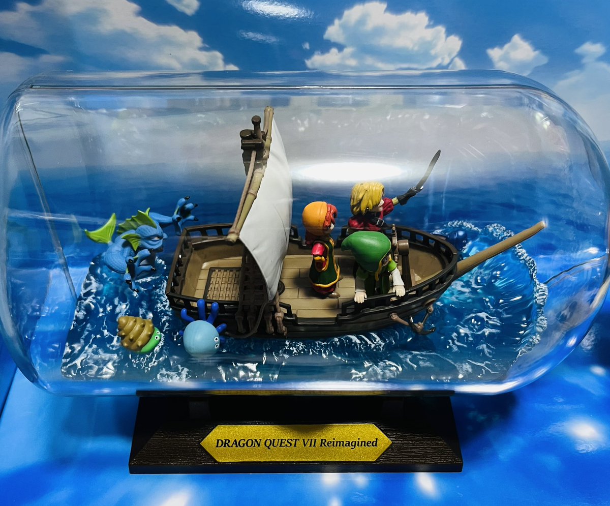 ドラゴンクエストVII Reimagined」 を買った！ボトルシップが良い感じ