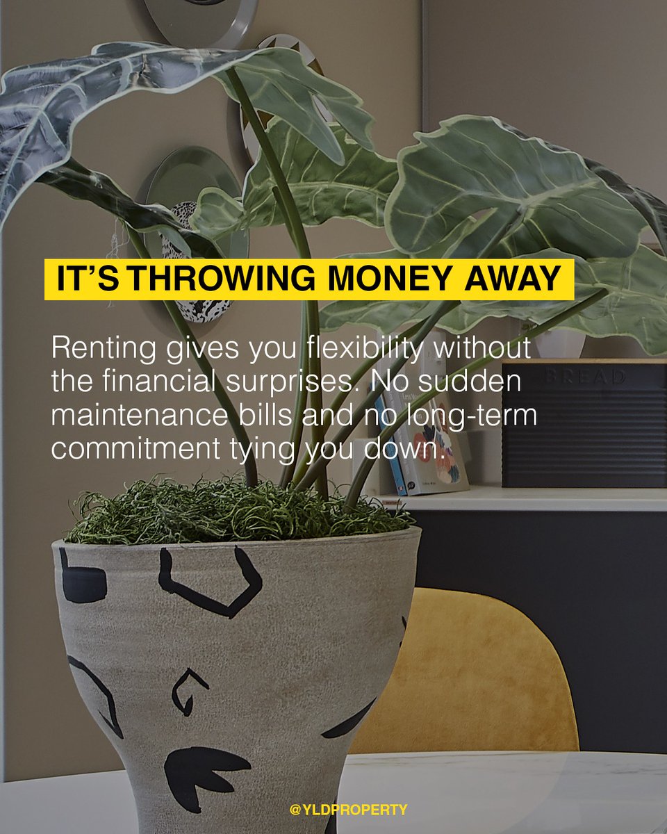 YLDProperty's tweet photo. Renting myths, officially busted!💥

✔️ Flexibility without financial shocks
✔️ Stability with long-term tenancies
✔️ A place that still feels like home

Great homes to rent in great places.

#yld #property #renting #myths #feelathome https://t.co/MVED29yk4J