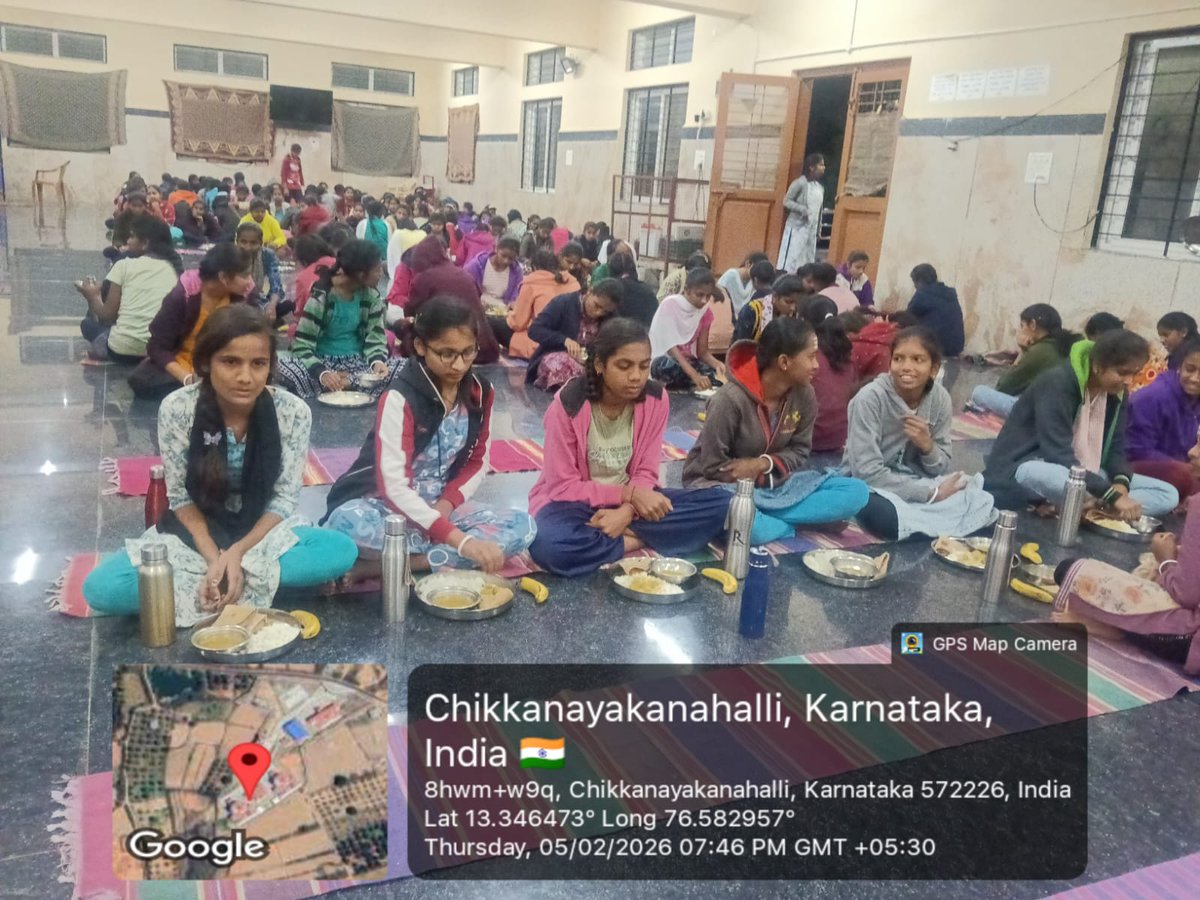 742Sc's tweet photo. Dinner
DBRARS-742 
SHETTIKERE
 CNHALLI
@SWDGoK
#SocialWelfare_Karnataka 
#SocialAudit_SWDMeals https://t.co/HtO3FNDJMV