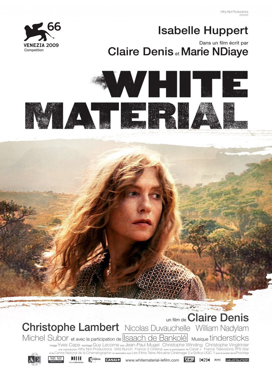 filmes_e_filmes's tweet photo. Dica de filme para hoje!🔥🎬
Acabou de chegar ao catálogo da @R_Imovision o aclamadíssimo drama francês "White Material", dirigido por Claire Denis e protagonizado pela dupla Isabelle Huppert e Christophe Lambert.🎥🇫🇷
#whitematerial #clairedenis #isabellehuppert #imovision https://t.co/rMhGkQdV9p