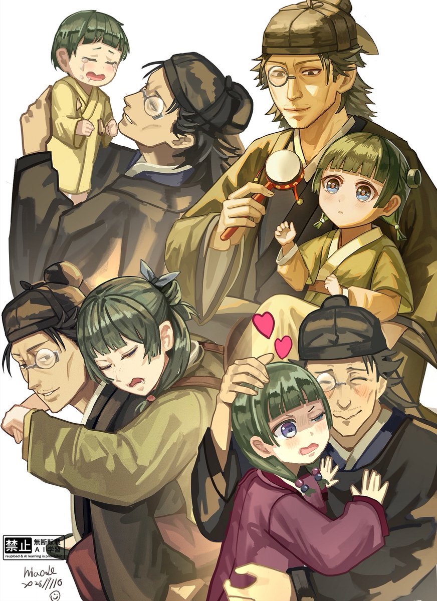 Niao_de's tweet image. Reposting last year’s art.🐈🍀🦊🪲