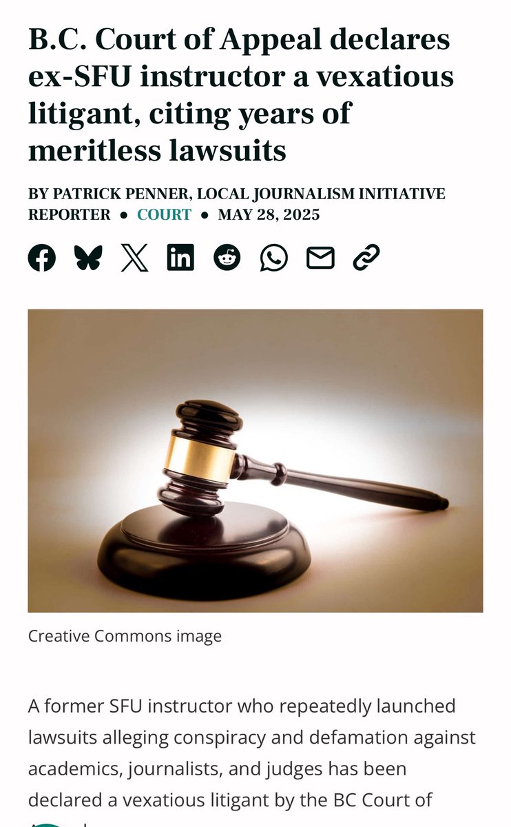 داکتر مسعود سجودی که میگن به خاطر شکایت از پهلوی و اطرافیانش مفقود شده به عنوان “مزاحم قضایی” و ثبت پرونده های واهی و بی اساس، از ثبت شکایات جدید توسط دادگاه بریتیش کلمبیا منع شده. دیگه کم کم فرقه جنون و ززآ دارن به مرحله‌ی “اصن من ازت حامله‌م” میرسن که آخوند رو دو دستی نگه دارن