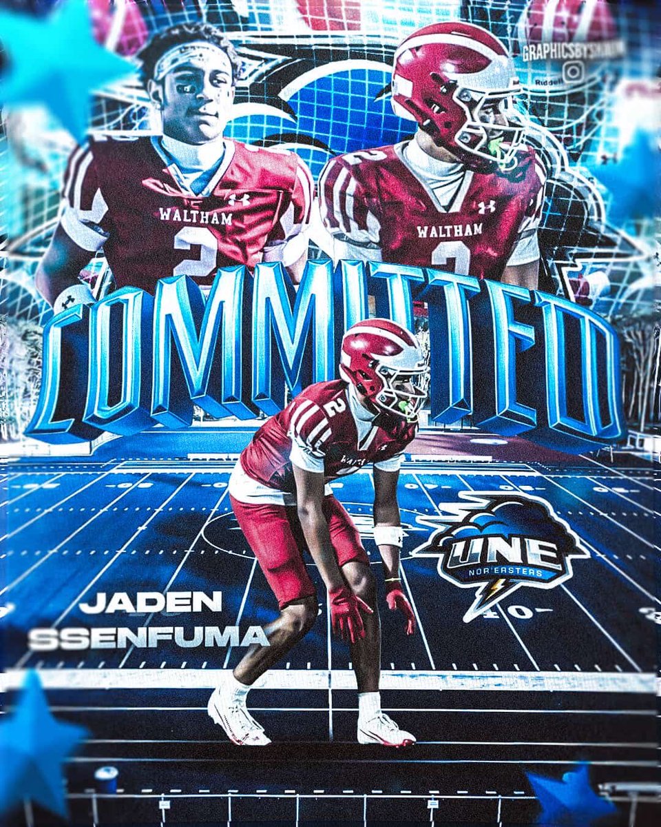 Jadenssenfuma07's tweet photo. Today I’m excited to announce my commitment to the University of New England! ⛈️

To the Lord, thank You for guiding me every step of the way I give all glory and honor to You. 🙏🏽
To my family & friends, thank you for your endless support, love, and belief in me even when things got tough. 
To my coaches, thank you for pushing me, teaching me, and helping mold me into the player and person I am today. This is just the beginning. 
Thank you to the entire UNE coaching staff for believing in me and trusting what I’ll bring to the program. I’m confident in my ability to compete, grow, and make an impact. I’m ready to work, compete, and do everything I can to help make this program great. Ready for the next chapter!!
 ⛈️
#AGTG #STG #GABOS #Committed #NorEasters @UNEfootball @TimViall @CoachLichten @CoachSeanGreen @SBreezy_10 @TopPreps @WalthamHawksFB @belitetraining