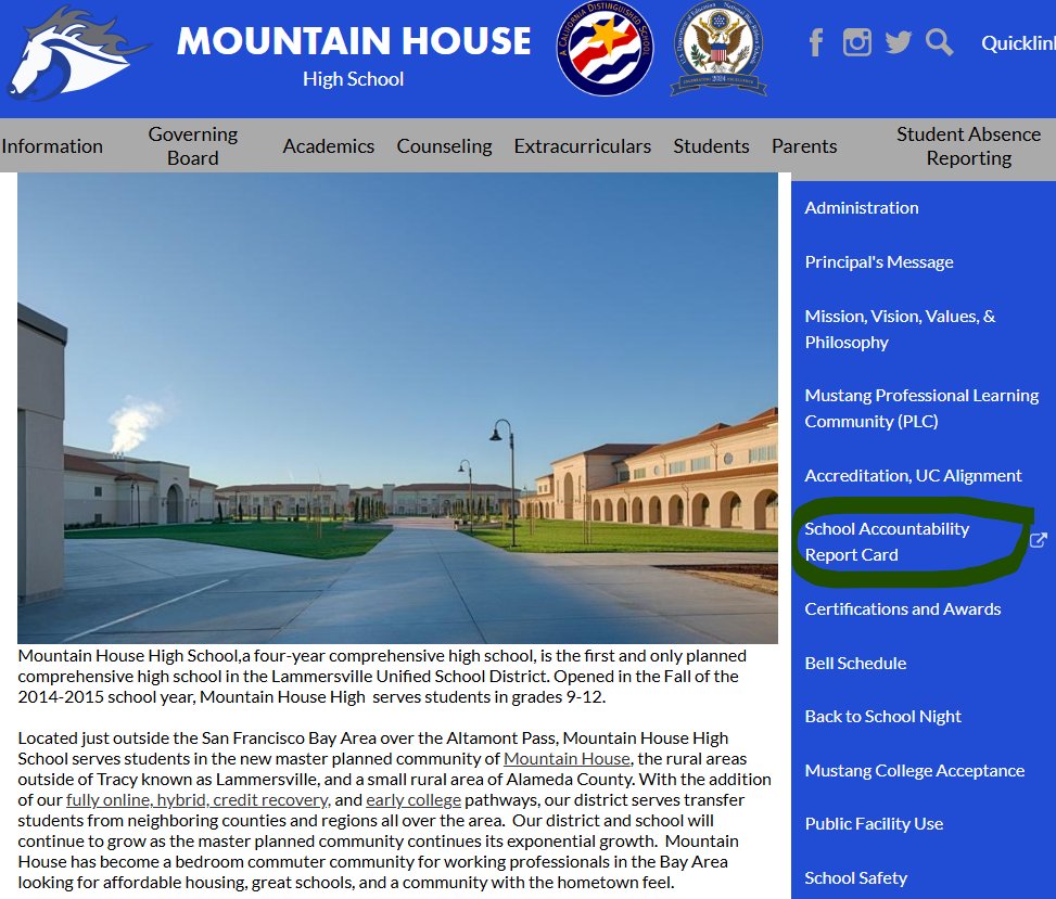 Mountain House High tweet media