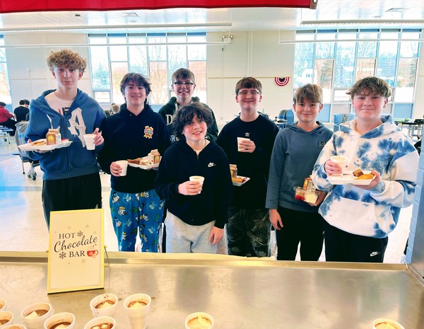 WESchools's tweet photo. ♨️The WMS PTO warmed things up with a hot chocolate bar! Every student enjoyed a free cup of cocoa to beat the winter chill. We hope they loved the surprise treat. Huge thanks to our amazing volunteers and donors for making this happen!
#WeAreRebels #WeAreWilloughbyEastlake https://t.co/9fgtdFtnNB